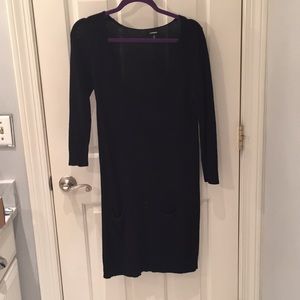 Express Black Sweater Dress
